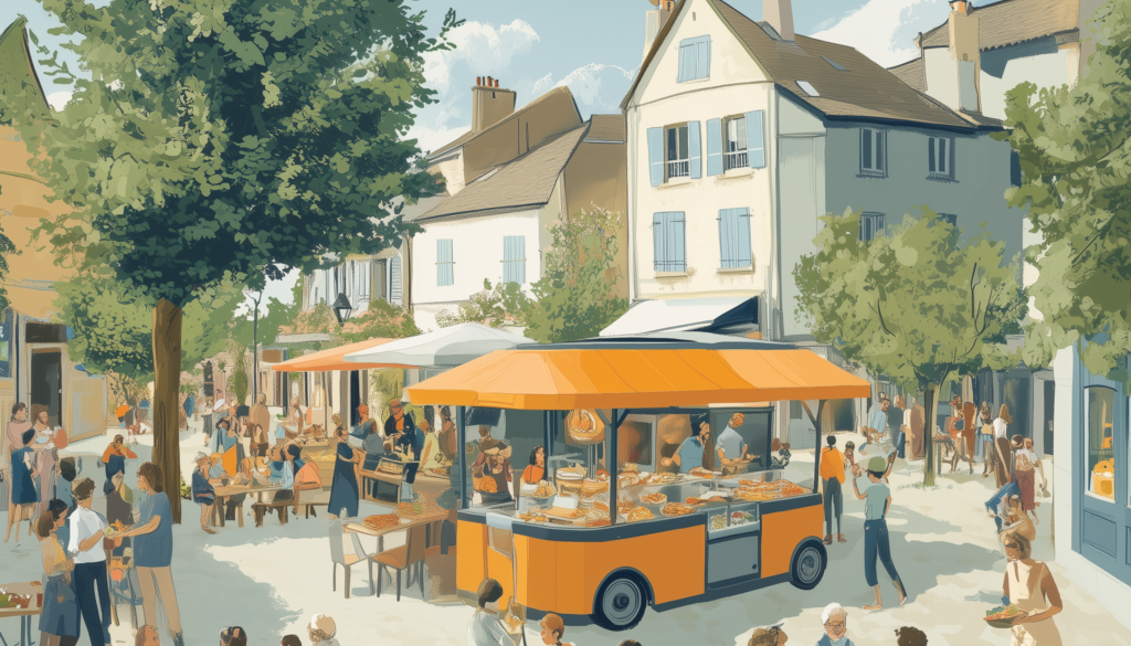 06 - PIVADIS - Cabinet d'urbanisme commercial et réglementaire Illustration Commerces ambulants PIVADIS - Cabinet d'urbanisme commercial et réglementaire